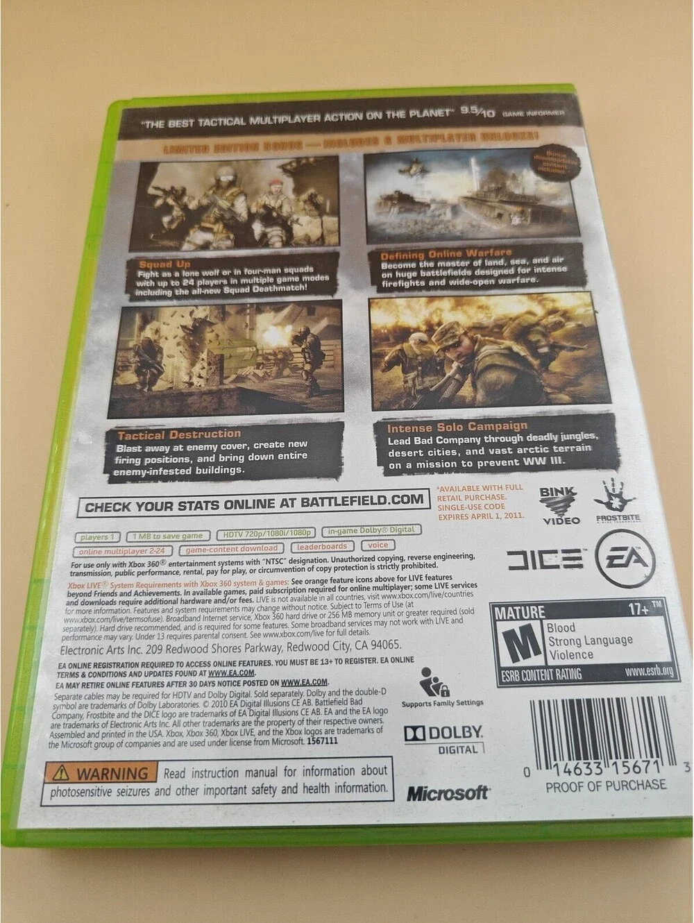Xbox battlefield bad